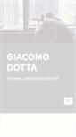 Mobile Screenshot of giacomodotta.it